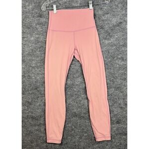 Lululemon Align Leggings Pink High Rise Yoga Pants Womens Size 4 23"